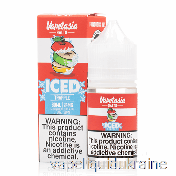 Vape Liquid Ukraine ICED Trapple - Vapetasia Salts - 30mL 24mg